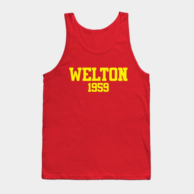 Welton 1959 Tank Top by GloopTrekker